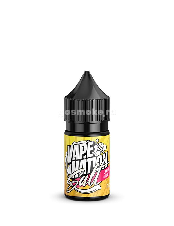 Vape Nation Salt Lemon Cake