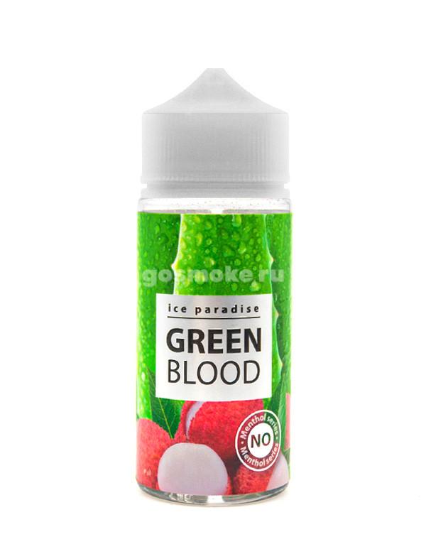 Ice Paradise Green Blood (No Menthol)