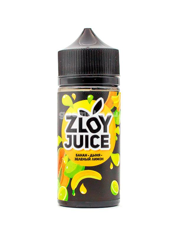 Zloy Juice Банан, Дыня, Зеленый Лимон