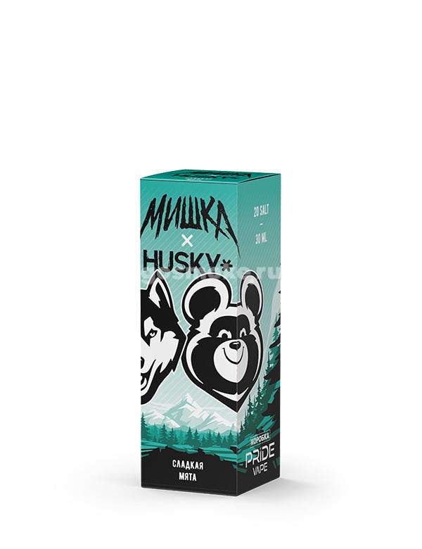 Мишка (Коробка) x Husky Salt Сладкая мята