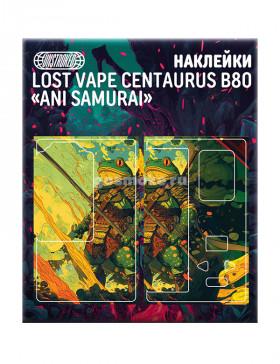 Наклейки для Lost Vape Centaurus B80 AIO Unstroked - Ani Samurai