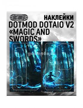 Наклейки для dotmod dotAIO V2 Unstroked - Magic and Swords