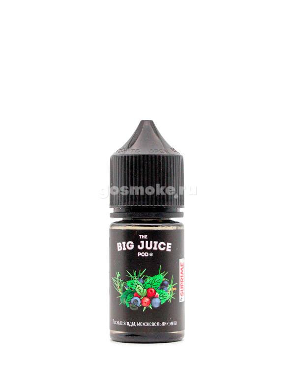 Big Juice Pod Salt Лесные ягоды, Можжевельник и Мята