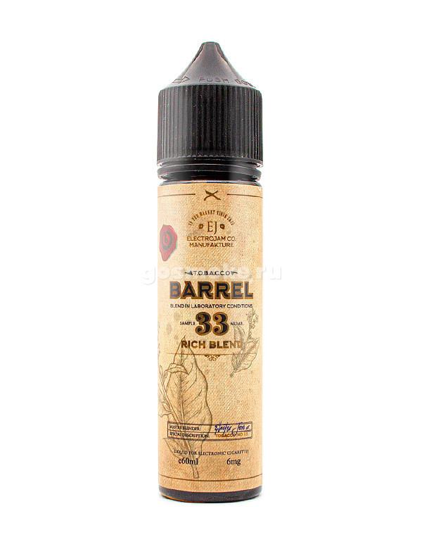 Electro Jam Tobacco Barrel 33 Rich Blend