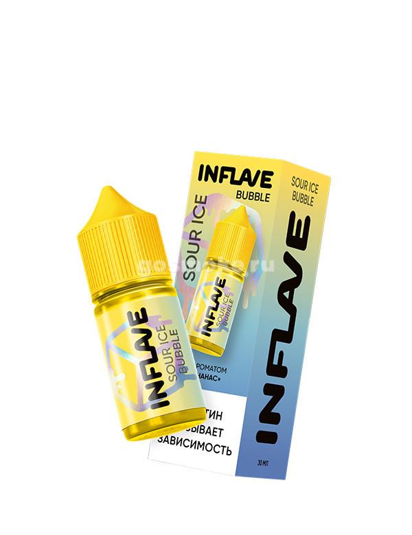 Inflave Sour Ice Bubble Salt Холодный кислый ананас Inflave Sour Ice Bubble Salt Холодный кислый ананас
