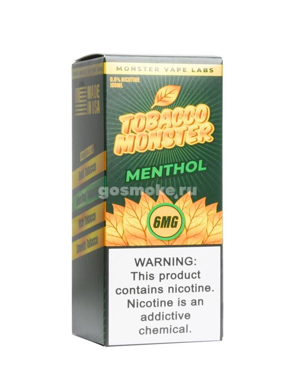 Tobacco Monster Menthol (Импорт)