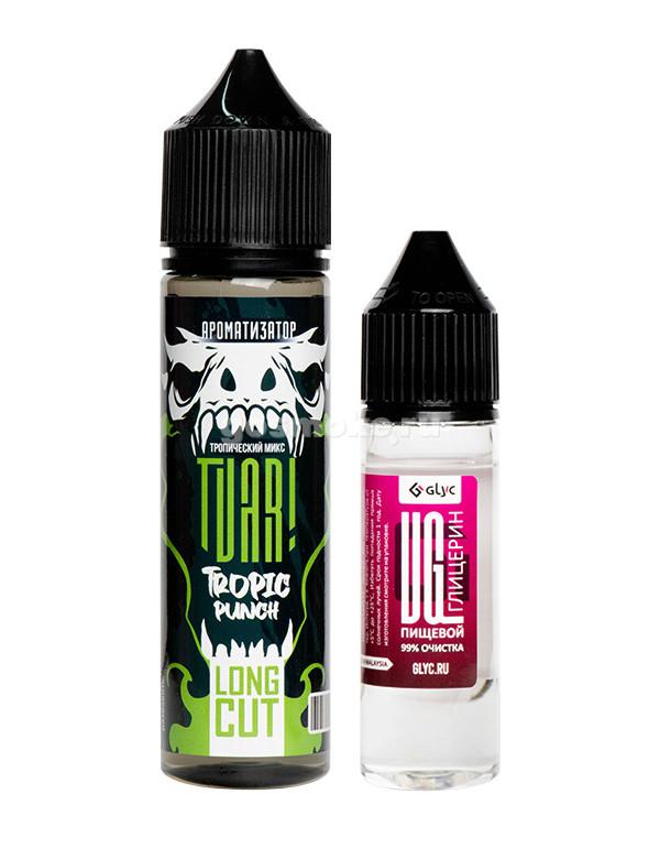 DARK X SIZE TVAR! Long Cut Tropic Punch