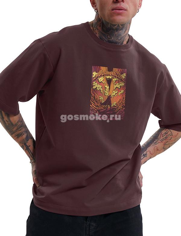 Футболка Unstroked x gosmoke.ru - Mountain Split V2