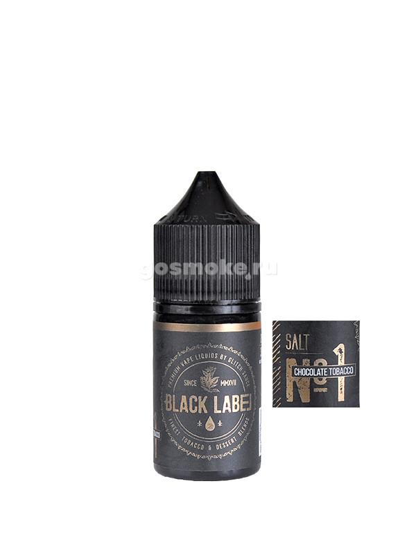 Black Label Salt №1 Chocolate Tobacco