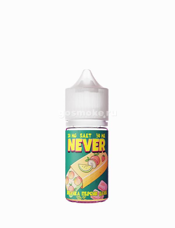 Never Salt Жвачка персик дыня