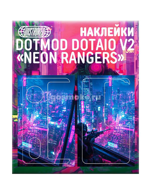 Наклейки для dotmod dotAIO V2 Unstroked - Neon Rangers