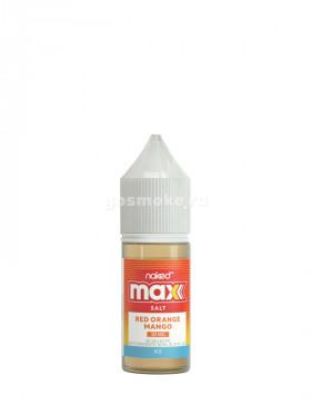 Naked Max Salt Red Orange Mango Ice