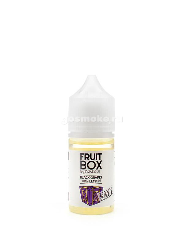 Fruit Box Salt Black Grapes with Lemon