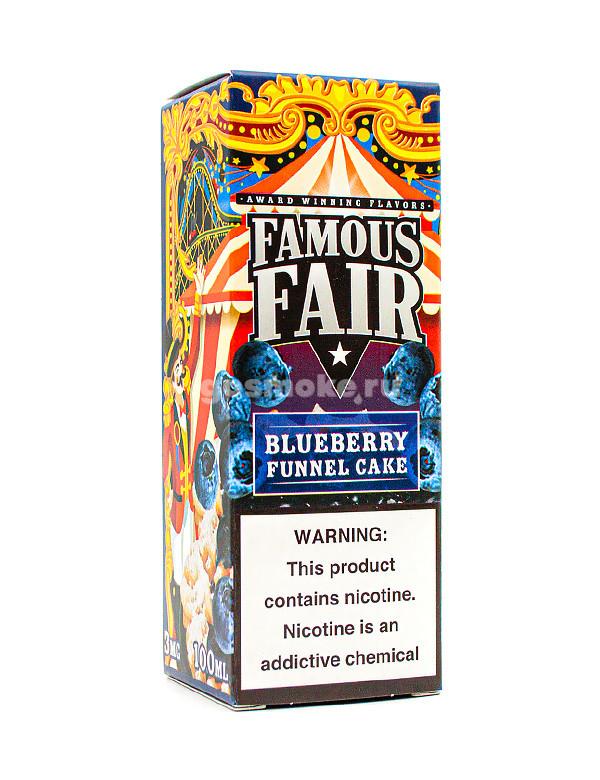 Famous Fair Blueberry Funnel Cake