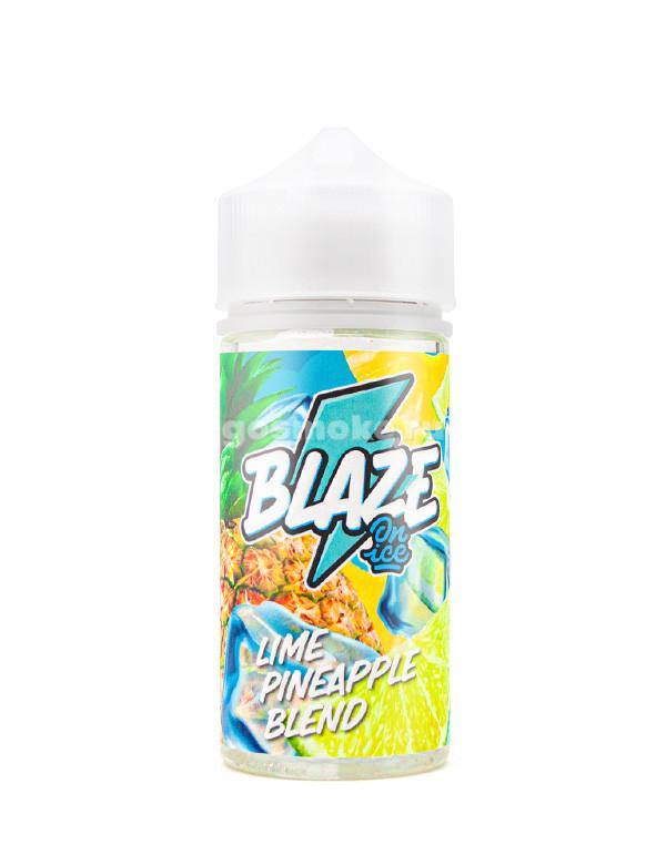 Blaze Lime Pineapple Blend On Ice