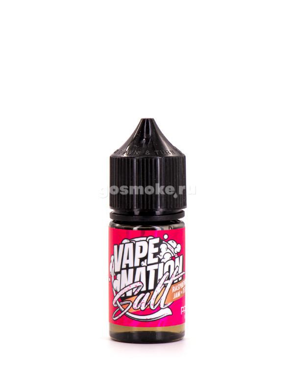 Vape Nation Salt Raspberry Jam & Tea