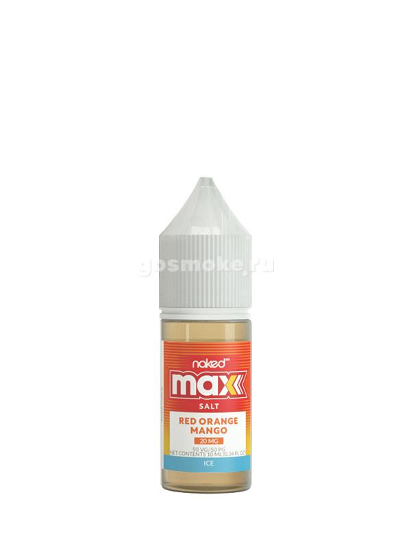 Naked Max Salt Red Orange Mango Ice