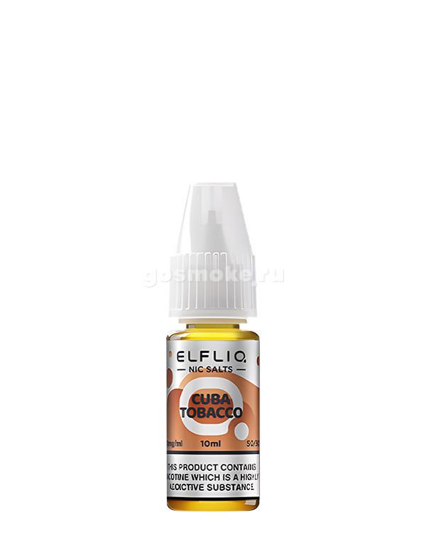 Elf Bar Elfliq Salt Cuba Tobacco