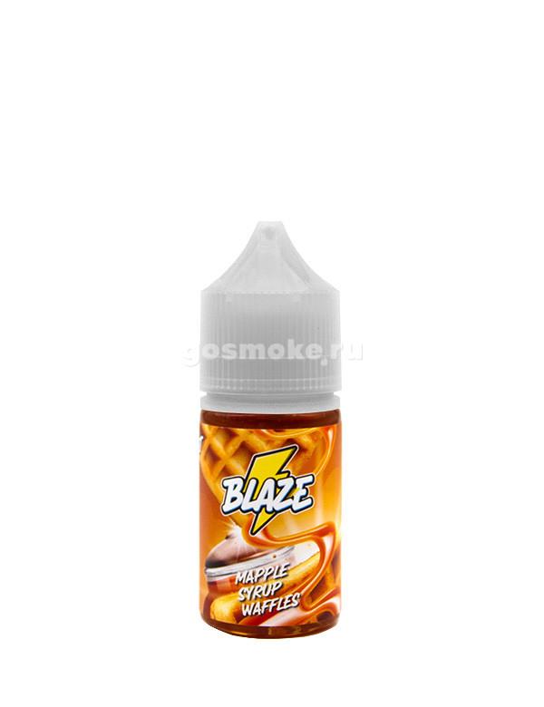 Blaze Salt Mapple Syrup Waffles