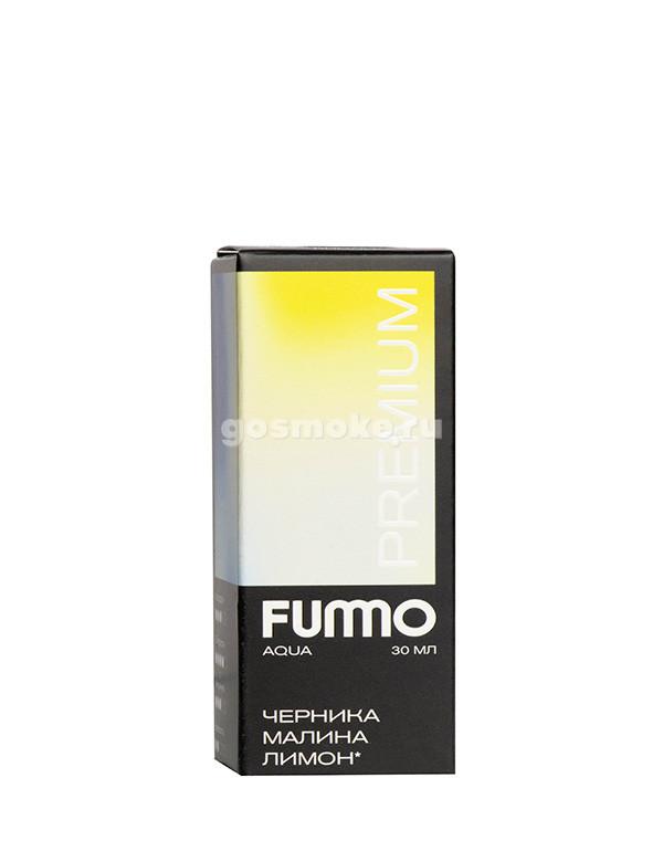 Fummo Aqua Premium Salt Черника малина лимон