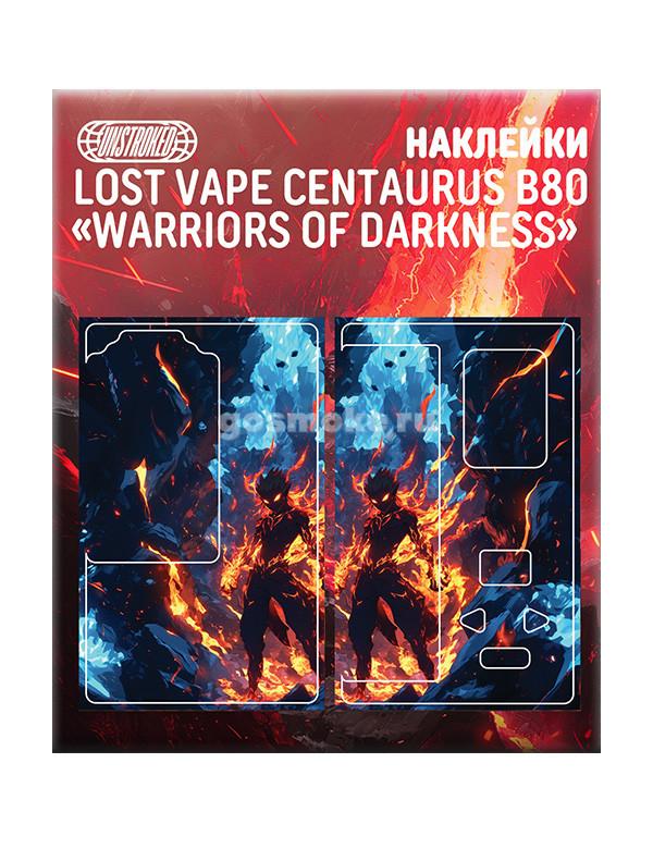 Наклейки для Lost Vape Centaurus B80 AIO Unstroked - Warriors of Darkness