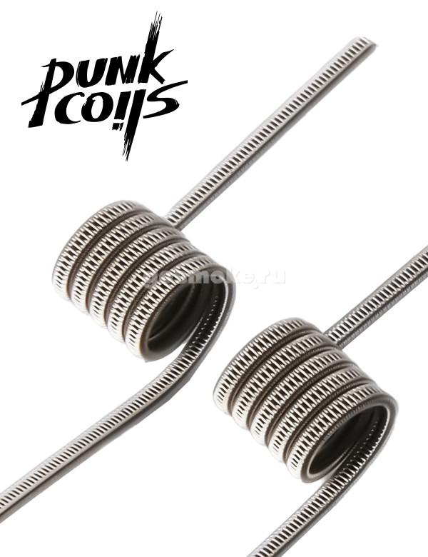 PunkCoils Duo Staggered ПЛАТА MTL / RDL (0.65 Ohm, 2.5 мм)