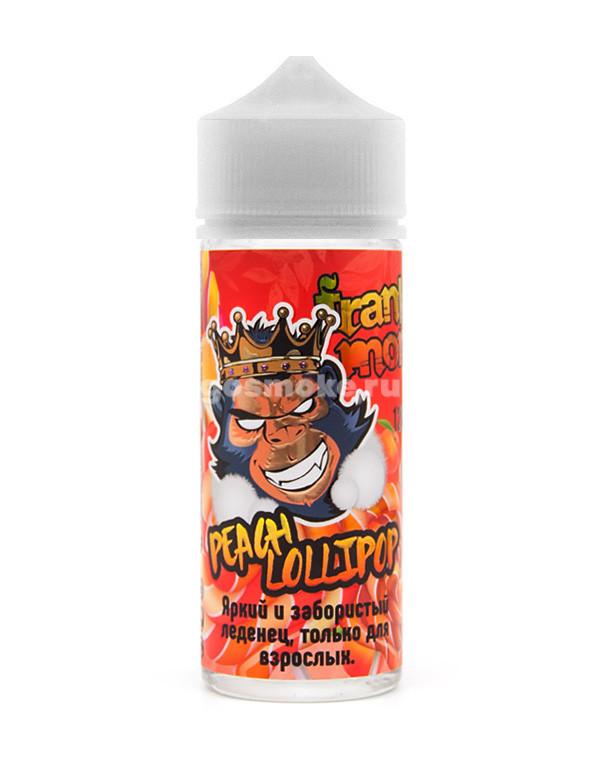 Frankly Monkey White Peach Lollipop