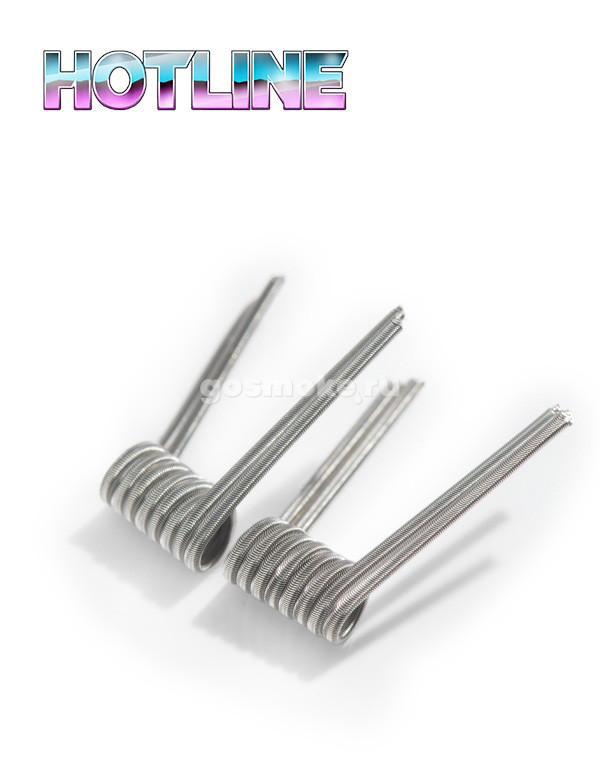 HotLine Coils #18.1 Трещащий Параллельный Элиен МЕХ (0.14 Ohm, 3.0 мм)