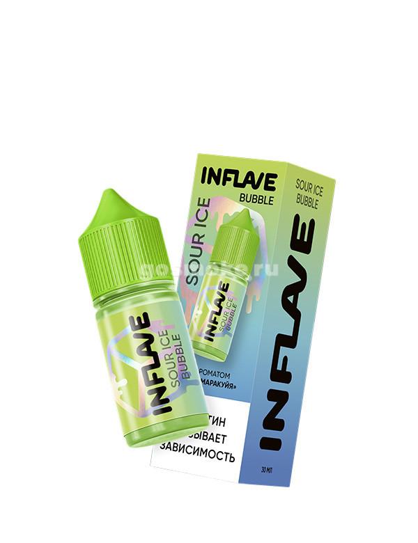 Inflave Sour Ice Bubble Salt Холодный кислый киви маракуйя