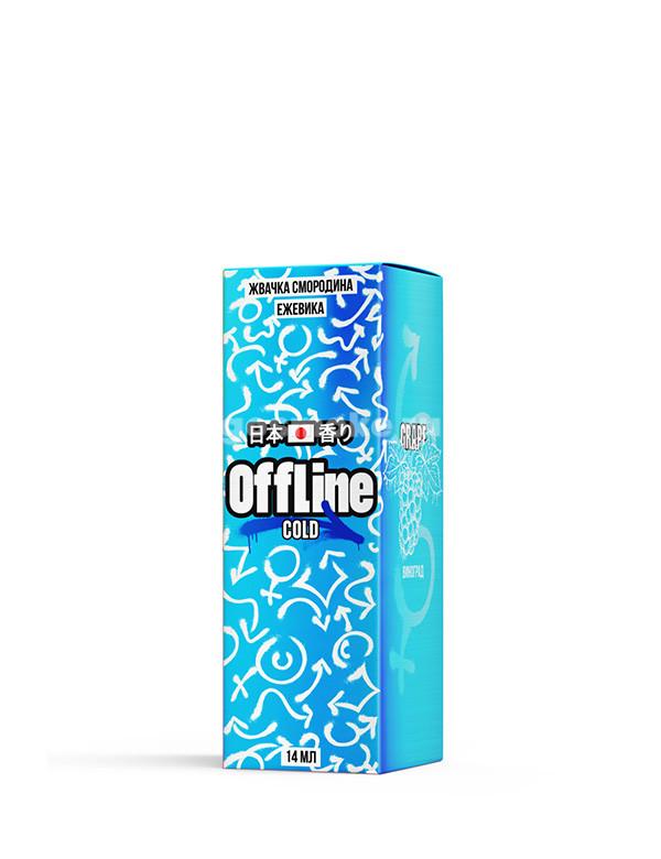 OffLine Cold Type-S Жвачка Смородина Ежевика OffLine Cold Type-S Жвачка Смородина Ежевика