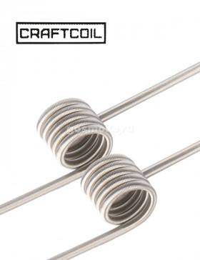 CraftCoil Wireoptim USA Fused Clapton ПЛАТА MTL (0.65 Ohm, 2.5 мм)