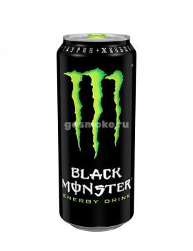 Энергетический напиток Black Monster. Купить энергетик монстер в Москве