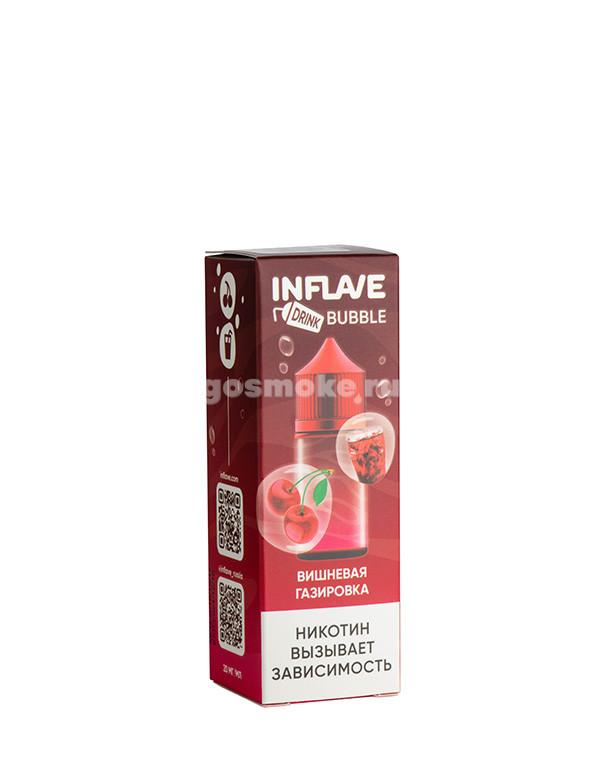Жидкость Inflave Bubble Drink Salt Вишневая газировка для вейпа и ...