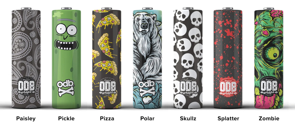 Термоусадка для аккумуляторов 18650 ODB Wraps. Купить в интернет ...