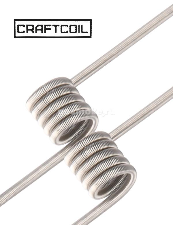 CraftCoil Wireoptim USA Fused Clapton ПЛАТА MTL / RDL (0.5 Ohm, 2.5 мм) CraftCoil Wireoptim USA Fused Clapton ПЛАТА MTL / RDL (0.5 Ohm, 2.5 мм)