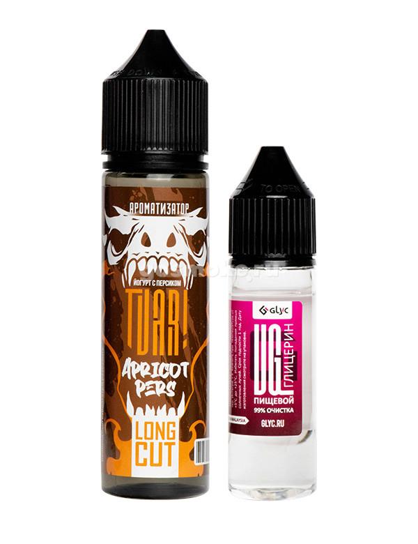 DARK X SIZE TVAR! Long Cut Apricot Pers