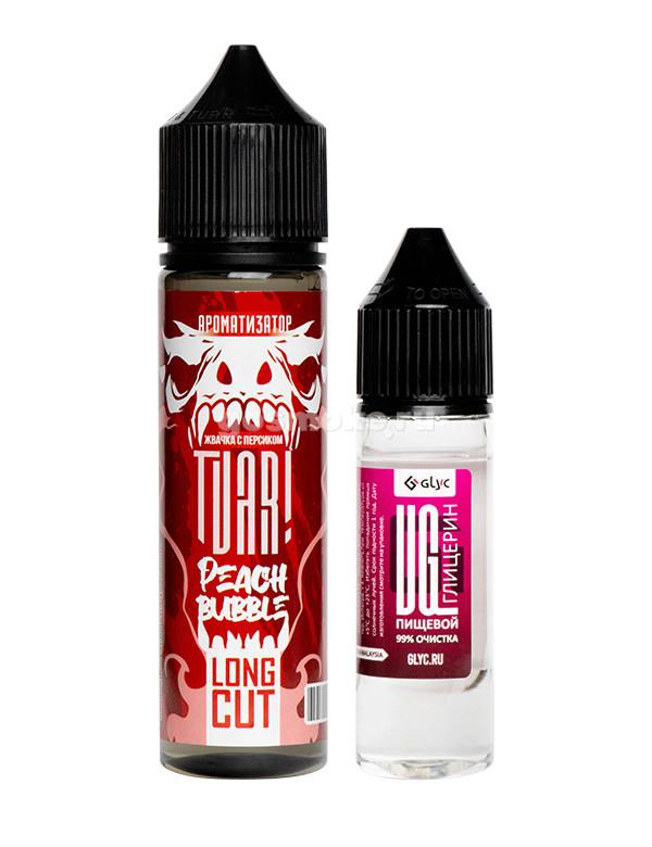 DARK X SIZE TVAR! Long Cut Peach Bubble