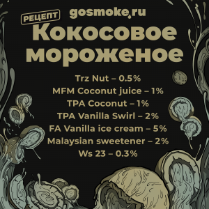 Рецепт кокосового мороженого