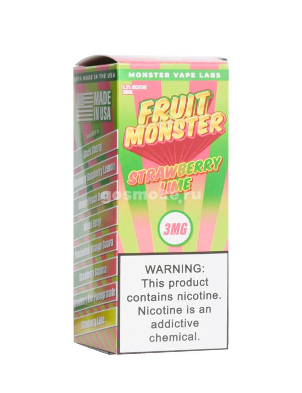 Fruit Monster Strawberry Lime (Импорт)