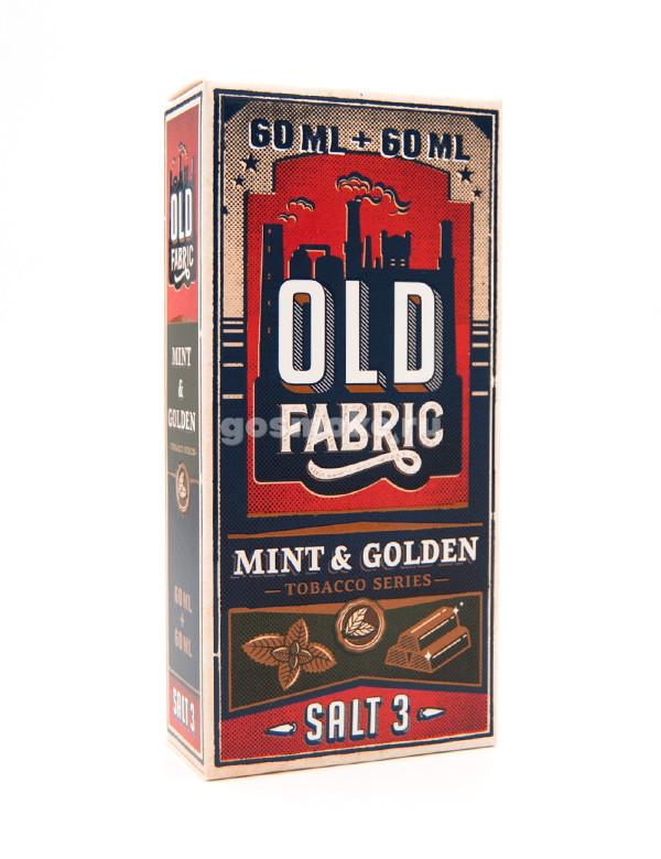 Old Fabric Mint + Golden