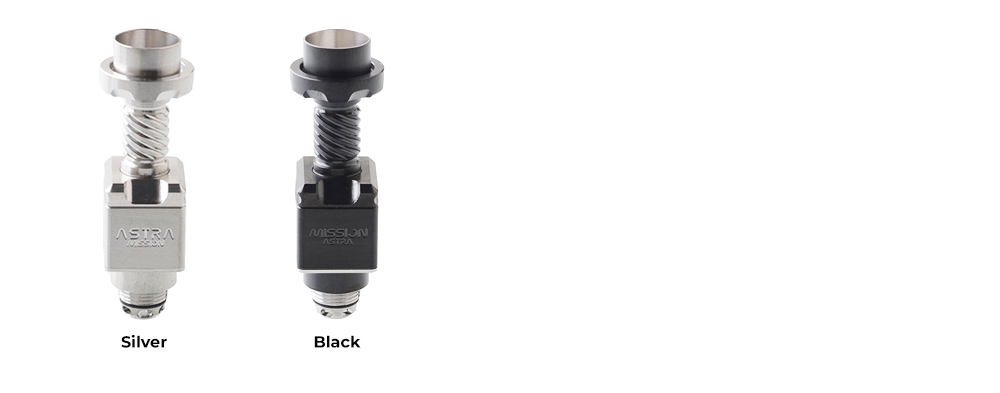 Цвета обслуживаемой базы Rekavape Mission XV Astra RBA Bridge