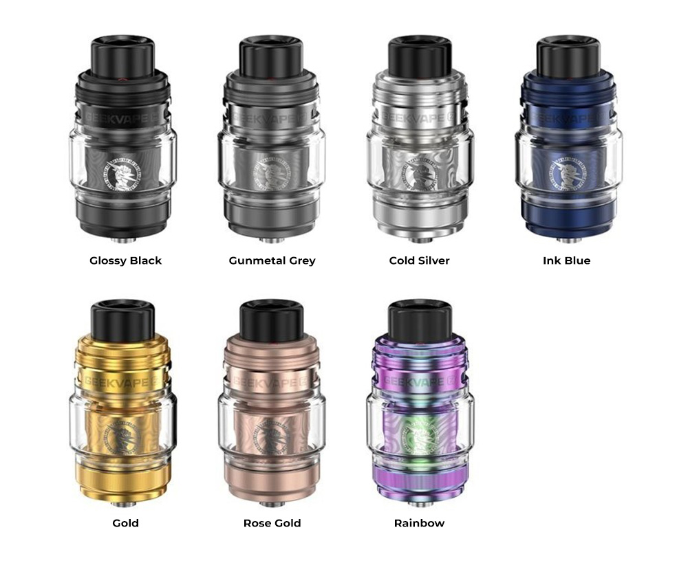 Цвета бака Geekvape Z Fli 2 Sub Ohm Tank