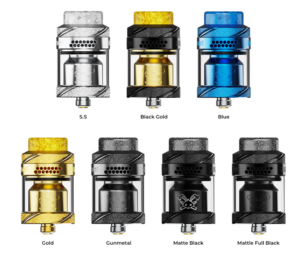 Цвета бака Hellvape Dead Rabbit Solo 2 RTA