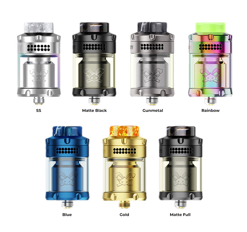 Цвета бака Hellvape Dead Rabbit V3 RTA 2024 Edition