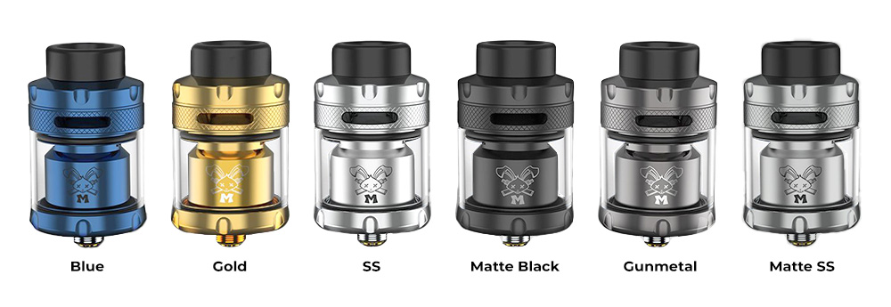 Цвета бака Hellvape Dead Rebbit M RTA