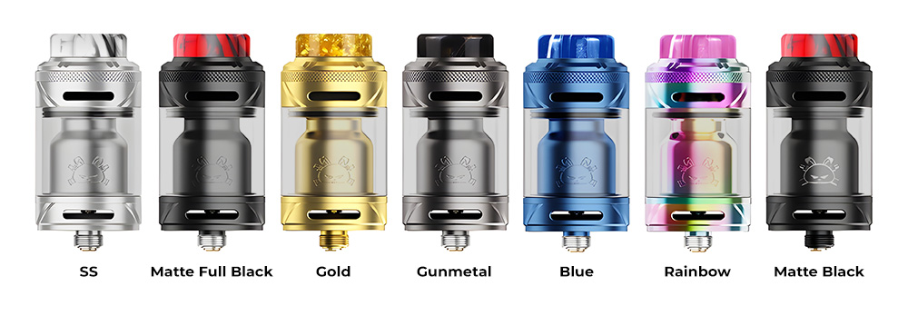 Цвета бака Hellvape Fat Rabbit Solo 2 RTA