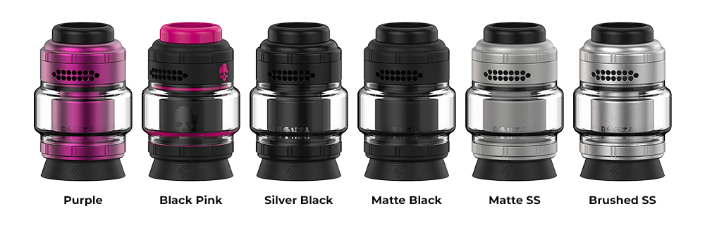 Цвета Бака hunderCloud x Vaping Bogan Bonza Pro RTA Tank