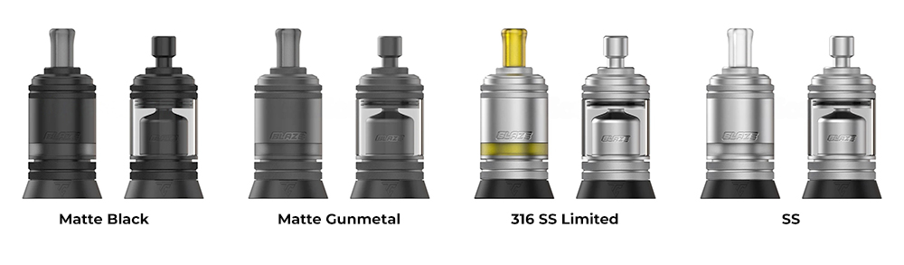 Цвета бака Thunder Cloud x Mike Vapes Blaze MTL RTA