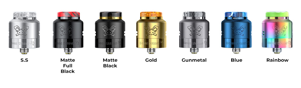 Цвета дрипки Hellvape Dead Rabbit 4 RDA