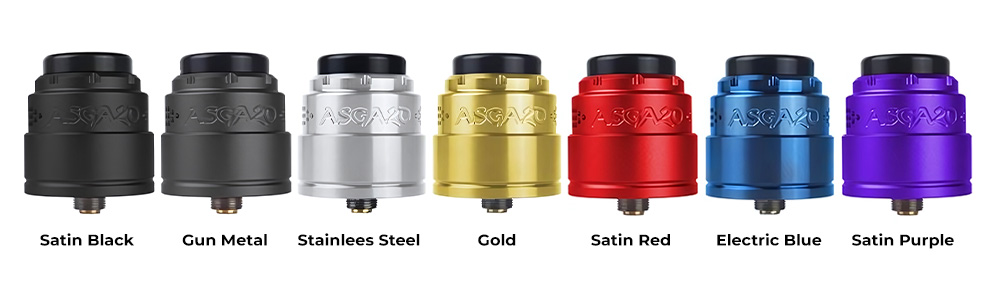 Цвета бака Vaperz Cloud Asgard Mini V2 RDA